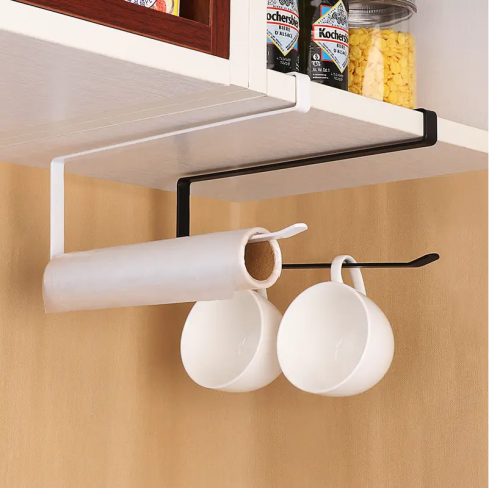 Wholesale Perforated Paper Towel Rack Roll Paper Fresh-keeping Bag Towel Holder For Kitchen